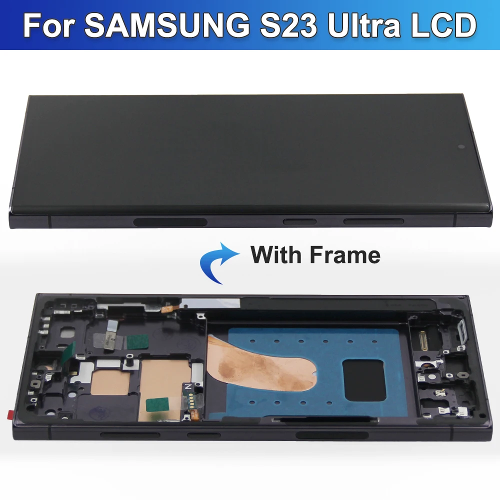 Super AMOLED LCD Digitizer Display Samsung Galaxy S23 Ultra 5G S918 S918B S918U