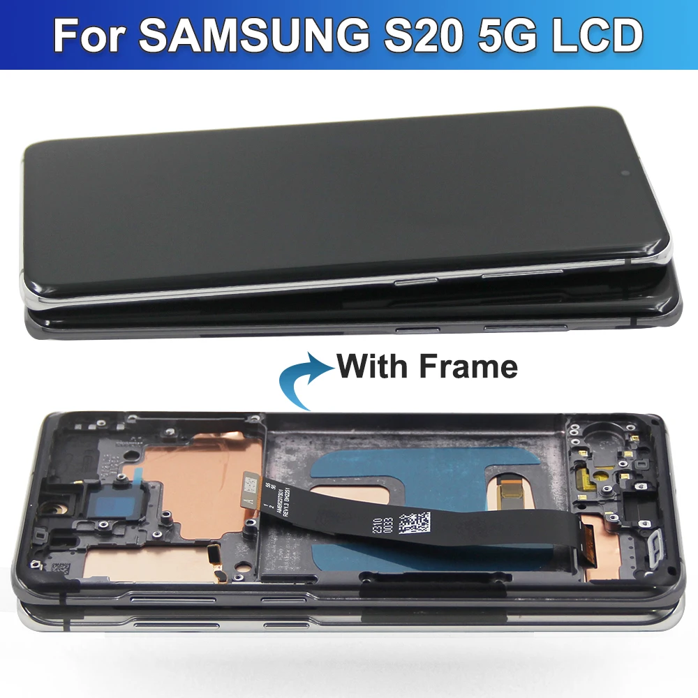 Super OLED LCD Digitizer Screen Display for Samsung Galaxy S20 SM-G980 G980F