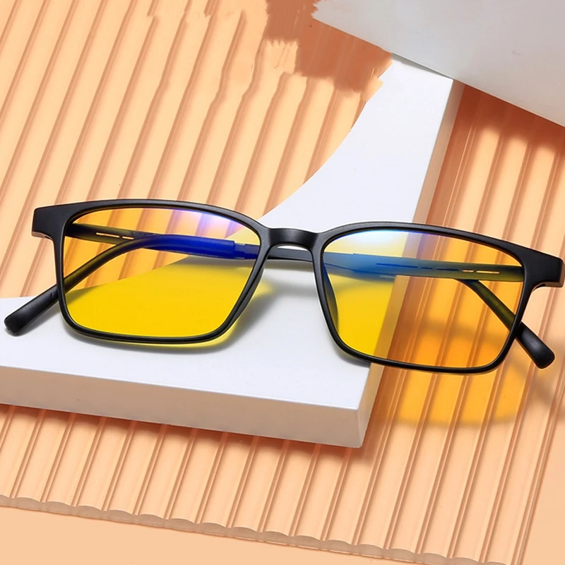 TR90 Night Vision Glasses Men Women Classic Blue Light Blocking UV400 Sunglasses