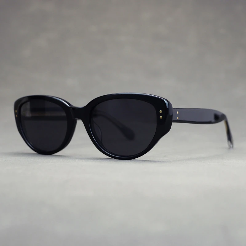 Fashion Vintage Hip Hop Sunglasses for Women Men Round Frame Cat Eye Classic