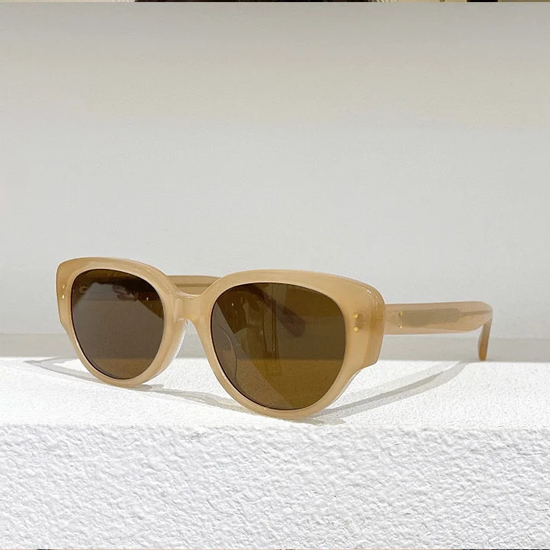 Fashion Vintage Hip Hop Sunglasses for Women Men Round Frame Cat Eye Classic